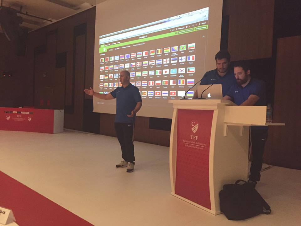 Turkish Football Federation Performance Course-Tarkan Batgun lectures